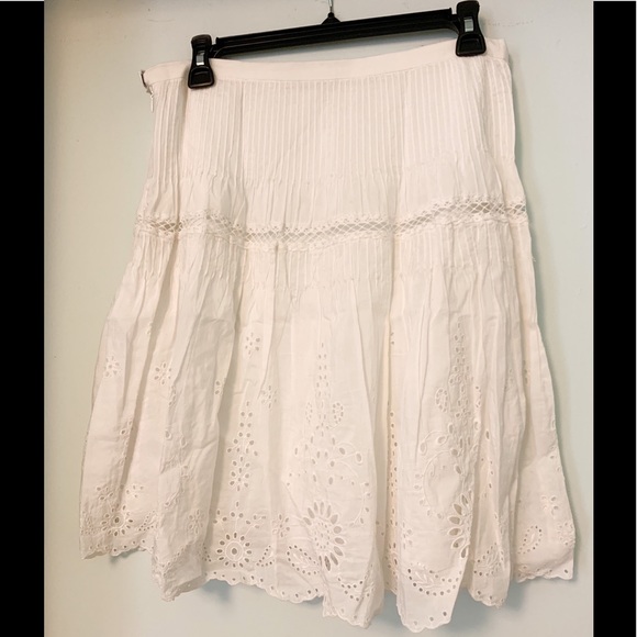Polo by Ralph Lauren Dresses & Skirts - Polo Ralph Lauren White Cotton Eyelet Skirt, 4 EUC Polo by Ralph Lauren Dresses & Skirts - Polo Ralph Lauren White Cotton Eyelet Skirt, 4 EUC